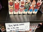 It featured a photo of Barnes & Noble's description of the One Piece manga, which read: 