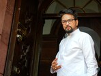 Union minister Anurag Thakur Union minister Anurag Thakur