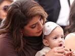 One of Priyanka Chopra's first official pictures with Malti. (File pic: Reuters)