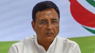 Congress leader Randeep Surjewala labelled Prime Minister Narendra Modi and Karnataka Chief Minister Basavaraj Bommai as 'Anti-Kannadiga'. (PTI Photo) Congress leader Randeep Surjewala labelled Prime Minister Narendra Modi and Karnataka Chief Minister Basavaraj Bommai as 'Anti-Kannadiga'. (PTI Photo)