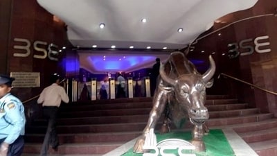 A file photo of the BSE as Sensex.
