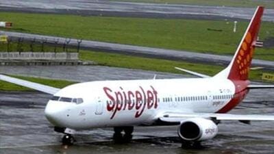A SpiceJet spokesperson said that the aircraft landed safely and the 140 passengers on board were deplaned normally. (Representative Image) A SpiceJet spokesperson said that the aircraft landed safely and the 140 passengers on board were deplaned normally. (Representative Image)