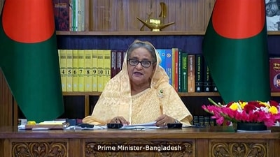 Bangladesh Prime Minister Sheikh Hasina. (ANI) Bangladesh Prime Minister Sheikh Hasina. (ANI)