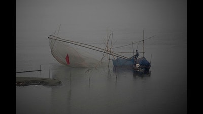 Forecasts from Indian National Centre for Ocean Information Services (INCOIS) also show that the south Bay of Bengal and south Arabian Sea are expected to temperatures of a record 30-plus degrees C SST this week. (AP) Forecasts from Indian National Centre for Ocean Information Services (INCOIS) also show that the south Bay of Bengal and south Arabian Sea are expected to temperatures of a record 30-plus degrees C SST this week. (AP)