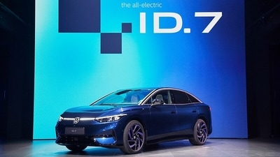The First all-electric Volkswagen for the upper mid-size class & will have a range of up to 435 miles. (Twitter/ Car Watch)
