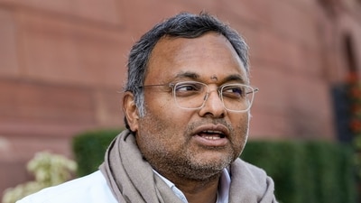 Congress MP Karti Chidambaram (PTI) Congress MP Karti Chidambaram (PTI)