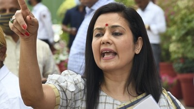 Trinamool MP Mahua Moitra. (PTI) Trinamool MP Mahua Moitra. (PTI)
