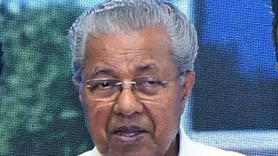 Pinarayi Vijayan extends support to Stalin’s resolution. (ANI) Pinarayi Vijayan extends support to Stalin’s resolution. (ANI)