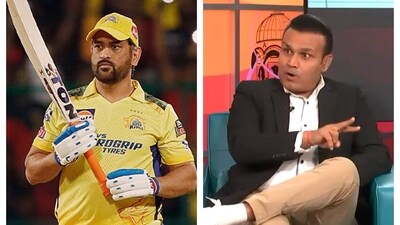 MS Dhoni and Virender Sehwag MS Dhoni and Virender Sehwag