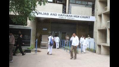 The Punjab and Haryana high court. (HT File Photo) The Punjab and Haryana high court. (HT File Photo)