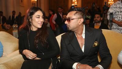 Tina Thadani and Honey Singh at an event (Pallav Palliwal) Tina Thadani and Honey Singh at an event (Pallav Palliwal)