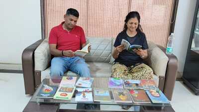 Tourists using the reading room at a MTDC property (HT PHOTO) Tourists using the reading room at a MTDC property (HT PHOTO)