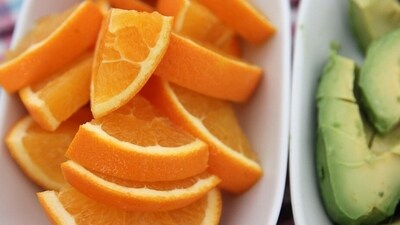1. Orange and Avocado Salad: This refreshing salad is perfect for summer days. The sweet orange and creamy avocado are a perfect match. To make this salad, mix chopped oranges, sliced avocados, red onion slices, arugula, and a simple vinaigrette dressing. (Pixabay) 1. Orange and Avocado Salad: This refreshing salad is perfect for summer days. The sweet orange and creamy avocado are a perfect match. To make this salad, mix chopped oranges, sliced avocados, red onion slices, arugula, and a simple vinaigrette dressing. (Pixabay)
