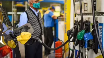 Cost of one litre of petrol in Noida is ₹ 96.77, while diesel is priced at ₹ 89.94 pn Tuesday. (File) Cost of one litre of petrol in Noida is ₹ 96.77, while diesel is priced at ₹ 89.94 pn Tuesday. (File)