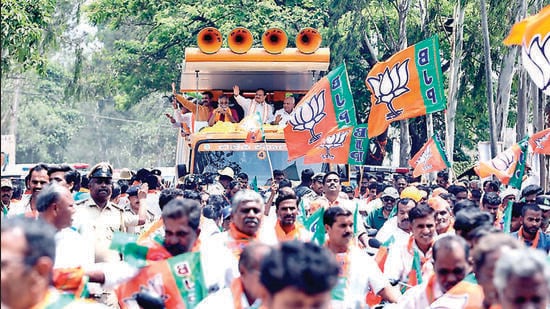 In the 2018 assembly polls, the BJP won 16 of the total 19 seats in Dakshina Kannada, Udupi and Uttara Kannada districts. (PTI)