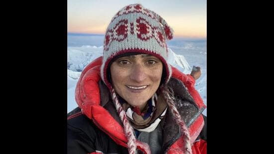 Mountaineer Baljeet Kaur, 28, was rescued hours after going missing above Camp IV of Mt Annapurna in Nepal on Monday while she was descending from the top. She scaled the peak without using supplemental oxygen. (HT file photo)