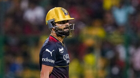Royal Challengers Bangalore batter Virat Kohli (PTI)