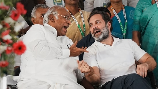 Congress leader Rahul Gandhi called for a caste census and proportionate reservation. (PTI)