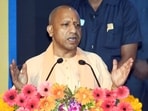 Lucknow, Apr 18 (ANI): Uttar Pradesh Chief Minister Yogi Adityanath addresses the Memorandum of Understanding (MoU) signing programme for the establishment of Textile Park in the Lucknow and Hardoi districts, at Textile Park, in Lucknow on Tuesday. (ANI Photo) Lucknow, Apr 18 (ANI): Uttar Pradesh Chief Minister Yogi Adityanath addresses the Memorandum of Understanding (MoU) signing programme for the establishment of Textile Park in the Lucknow and Hardoi districts, at Textile Park, in Lucknow on Tuesday. (ANI Photo)