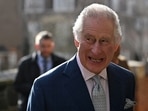 Britain's King Charles III is seen. 