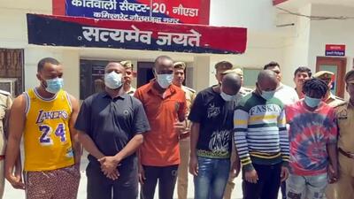 According to officials, the arrested suspects were brought before a local court and placed in judicial custody. (ANI) According to officials, the arrested suspects were brought before a local court and placed in judicial custody. (ANI)