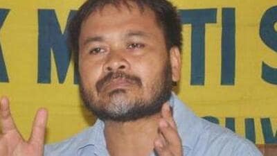 Assam lawmaker Akhil Gogoi. (PTI) Assam lawmaker Akhil Gogoi. (PTI)