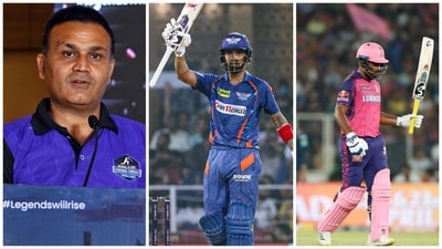 Virender Sehwag has claimed that KL Rahul is a much better batter than Sanju Samson. (ANI) Virender Sehwag has claimed that KL Rahul is a much better batter than Sanju Samson. (ANI)