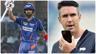Kevin Pietersen has taken a ruthless dig at KL Rahul during the IPL 2023 match between LSG and RR. (Getty Images-PTI) Kevin Pietersen has taken a ruthless dig at KL Rahul during the IPL 2023 match between LSG and RR. (Getty Images-PTI)
