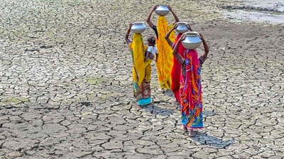 Above-normal heatwave days are expected in most parts of central, east, and northwest India during this period. (PTI) Above-normal heatwave days are expected in most parts of central, east, and northwest India during this period. (PTI)