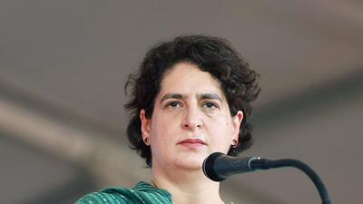 Priyanka Gandhi Vadra to hold rally in Telangana in first week of May. (Twitter) Priyanka Gandhi Vadra to hold rally in Telangana in first week of May. (Twitter)