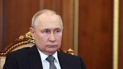 Vladimir Putin Health: Russian President Vladimir Putin attends a meeting. (AFP) Vladimir Putin Health: Russian President Vladimir Putin attends a meeting. (AFP)