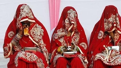 The UN study found that families were pushed by financial strains during the pandemic to marry their daughters young in order to reduce costs at home. (Pratham Gokhale/HT File Photo) The UN study found that families were pushed by financial strains during the pandemic to marry their daughters young in order to reduce costs at home. (Pratham Gokhale/HT File Photo)