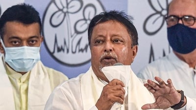 TMC leader Mukul Roy. (file photo) TMC leader Mukul Roy. (file photo)