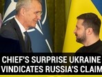 NATO CHIEF'S SURPRISE UKRAINE VISIT VINDICATES RUSSIA'S CLAIM?