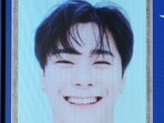 A portrait of Moonbin, member of boyband Astro, at a funeral home in Seoul, South Korea. (REUTERS)
