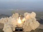 SpaceX's next-generation Starship spacecraft atop its powerful Super Heavy rocket lifts off from the company's Boca Chica launchpad on a brief uncrewed test flight near Brownsville, Texas,(via REUTERS)