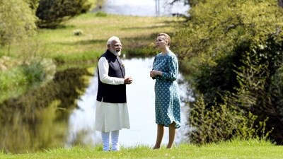 PM Modi and Danish counterpart, Mette Frederiksen. (File) (ANI) PM Modi and Danish counterpart, Mette Frederiksen. (File) (ANI)