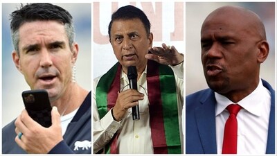 Kevin Pietersen was mercilessly trolled on-air by Sunil Gavaskar and Ian Bishop during DC's match against KKR (Reuters-ANI-Getty Images)
