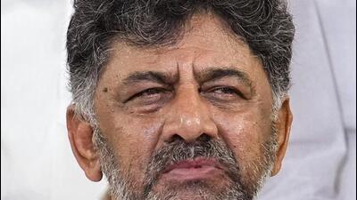Congress leader DK Shivakumar, who had questioned the legality of the state government’s move, had filed an application seeking cancellation of the order for a CBI probe. (PTI) Congress leader DK Shivakumar, who had questioned the legality of the state government’s move, had filed an application seeking cancellation of the order for a CBI probe. (PTI)