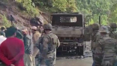 The incident happened at Bhata Dhurian falls in Mendhar sub division. (ANI)