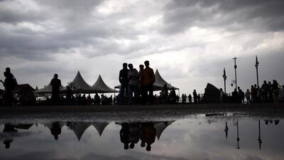 Himachal Pradesh capital Shimla received 31.5mm of rainfall and recorded a temperature low of 6.7° C. (Deep Sansta/HT ) Himachal Pradesh capital Shimla received 31.5mm of rainfall and recorded a temperature low of 6.7° C. (Deep Sansta/HT )
