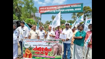 In March, the high court had stayed the forest department’s order to make Arikomban a ‘kumki’ (trainer) elephant after the intervention of animal activists and appointed an expert committee. (HT) In March, the high court had stayed the forest department’s order to make Arikomban a ‘kumki’ (trainer) elephant after the intervention of animal activists and appointed an expert committee. (HT)