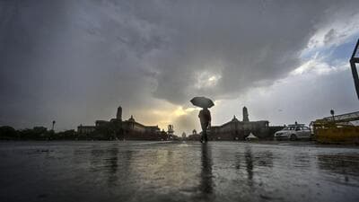 So far this month, Delhi has received 20.1mm of rainfall, which is already higher than the normal monthly mark of 16.3mm. (Raj K Raj/HT Photo) So far this month, Delhi has received 20.1mm of rainfall, which is already higher than the normal monthly mark of 16.3mm. (Raj K Raj/HT Photo)
