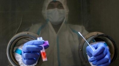 Delhi on Thursday recorded 1,603 fresh Covid-19 cases. (PTI) Delhi on Thursday recorded 1,603 fresh Covid-19 cases. (PTI)