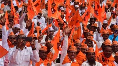 The politically influential Lingayat community accounts for around 17% of the state’s population. (HT photo) The politically influential Lingayat community accounts for around 17% of the state’s population. (HT photo)