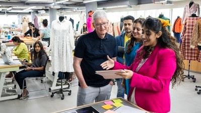 The image that the woman re-shared was originally posted by Apple CEO Tim Cook. (Twitter/@tim_cook) The image that the woman re-shared was originally posted by Apple CEO Tim Cook. (Twitter/@tim_cook)