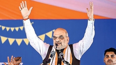 Union minister Amit Shah is scheduled to visit Davanagere and Devanahalli tomorrow. (PTI) Union minister Amit Shah is scheduled to visit Davanagere and Devanahalli tomorrow. (PTI)