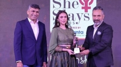 Aditi Rao Hydari on winning She Slays Champion Award: I was encouraged to dream and be fearless Aditi Rao Hydari on winning She Slays Champion Award: I was encouraged to dream and be fearless