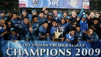 Deccan Chargers won the IPL 2009 in South Africa. (Getty) Deccan Chargers won the IPL 2009 in South Africa. (Getty)