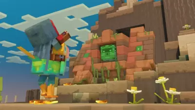 Mojang Studio's Minecraft Legends. Mojang Studio's Minecraft Legends.